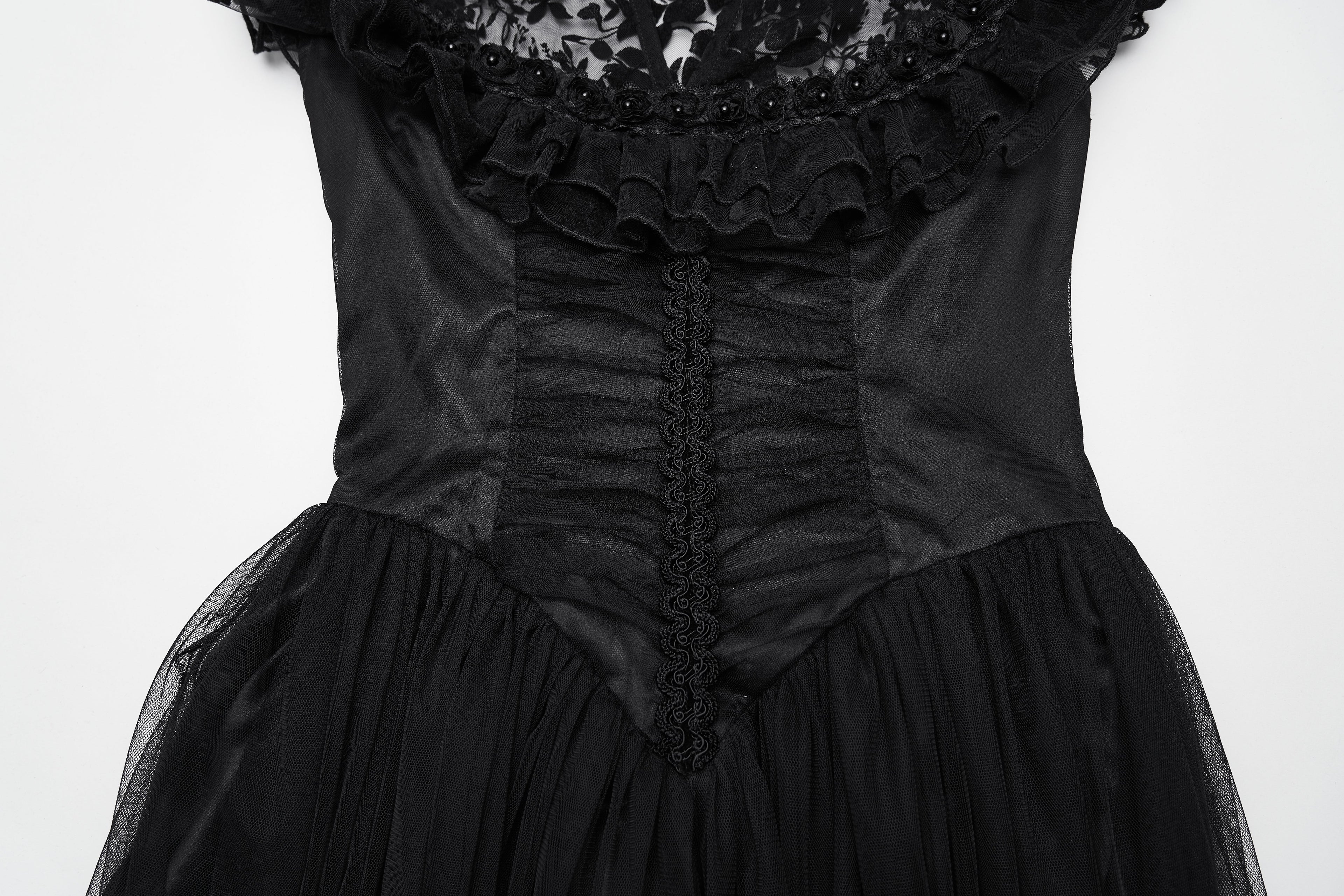 Punk Rave Seraphina Goth Flying Sleeve Dress