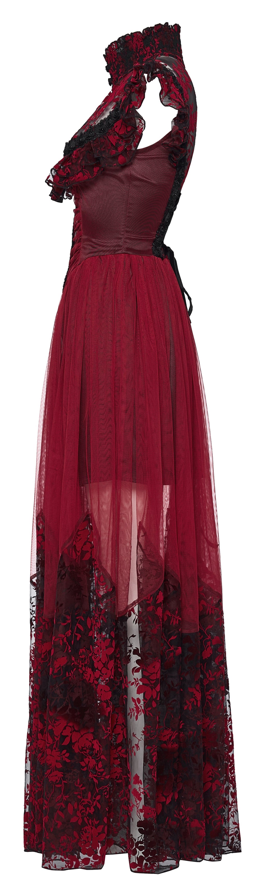 Punk Rave Gothic Flying Sleeve Dress