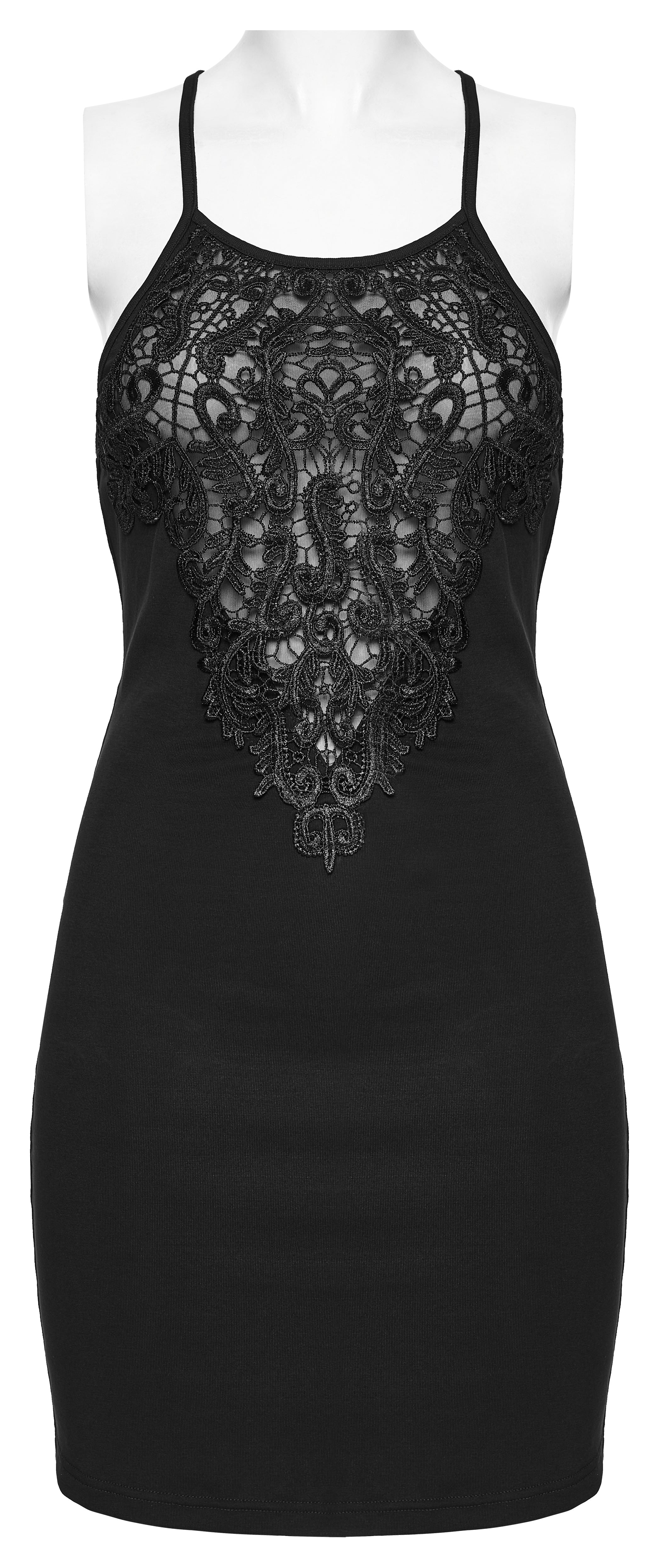 Punk Rave Juliette Goth Slip Dress