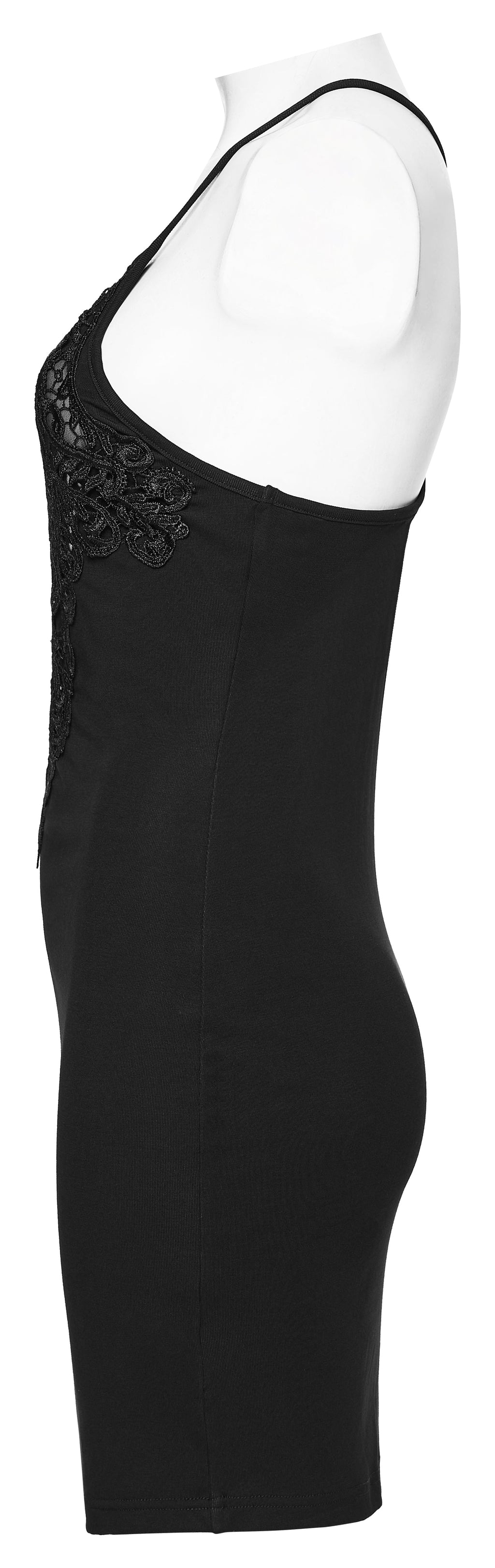 Punk Rave Juliette Goth Slip Dress