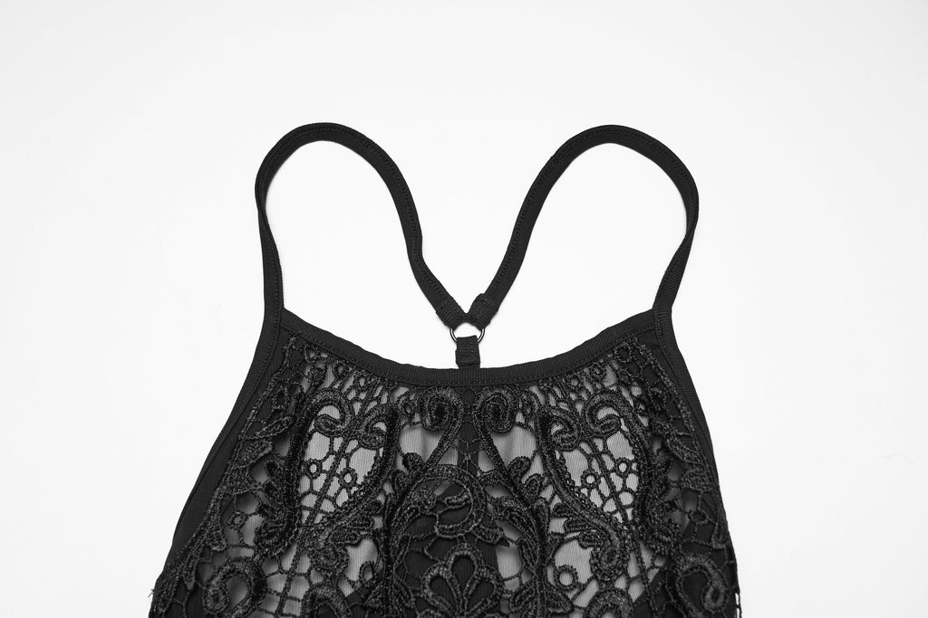 Punk Rave Juliette Goth Slip Dress