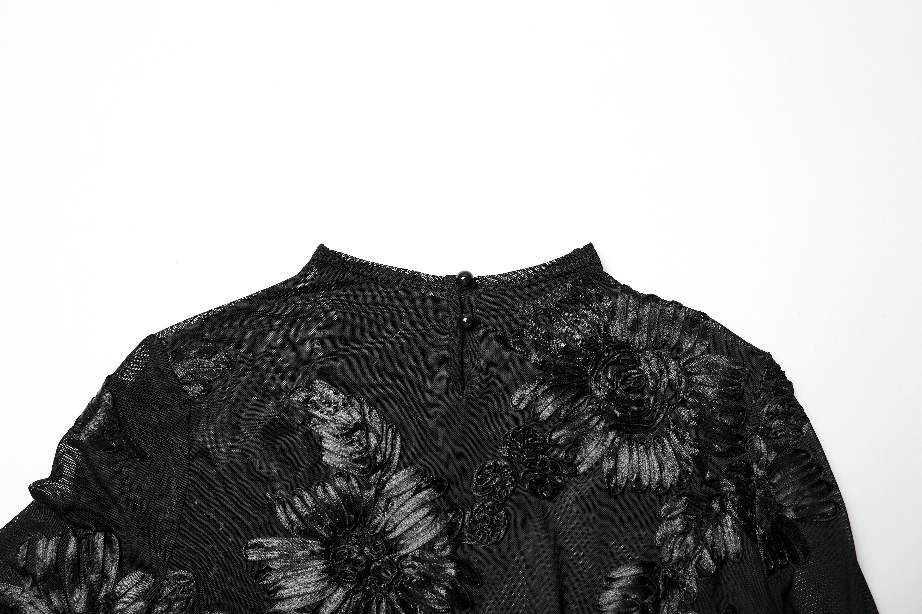 Punk Rave Goth Lace Undershirt