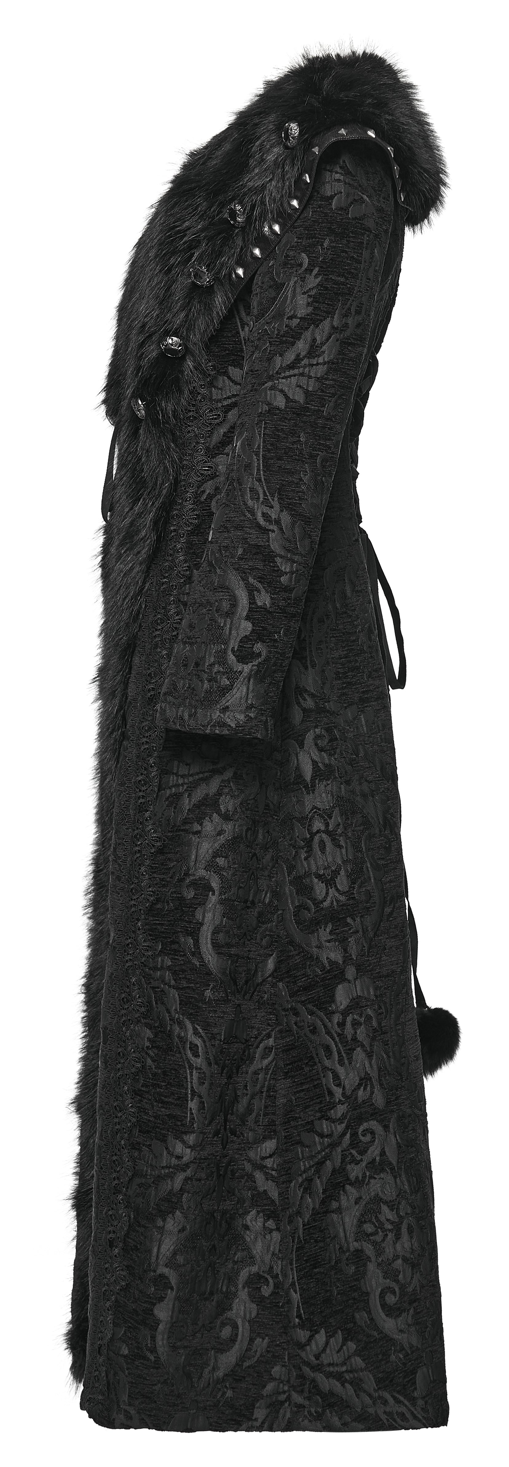 Punk Rave Goth Gorgeous Plush Coat