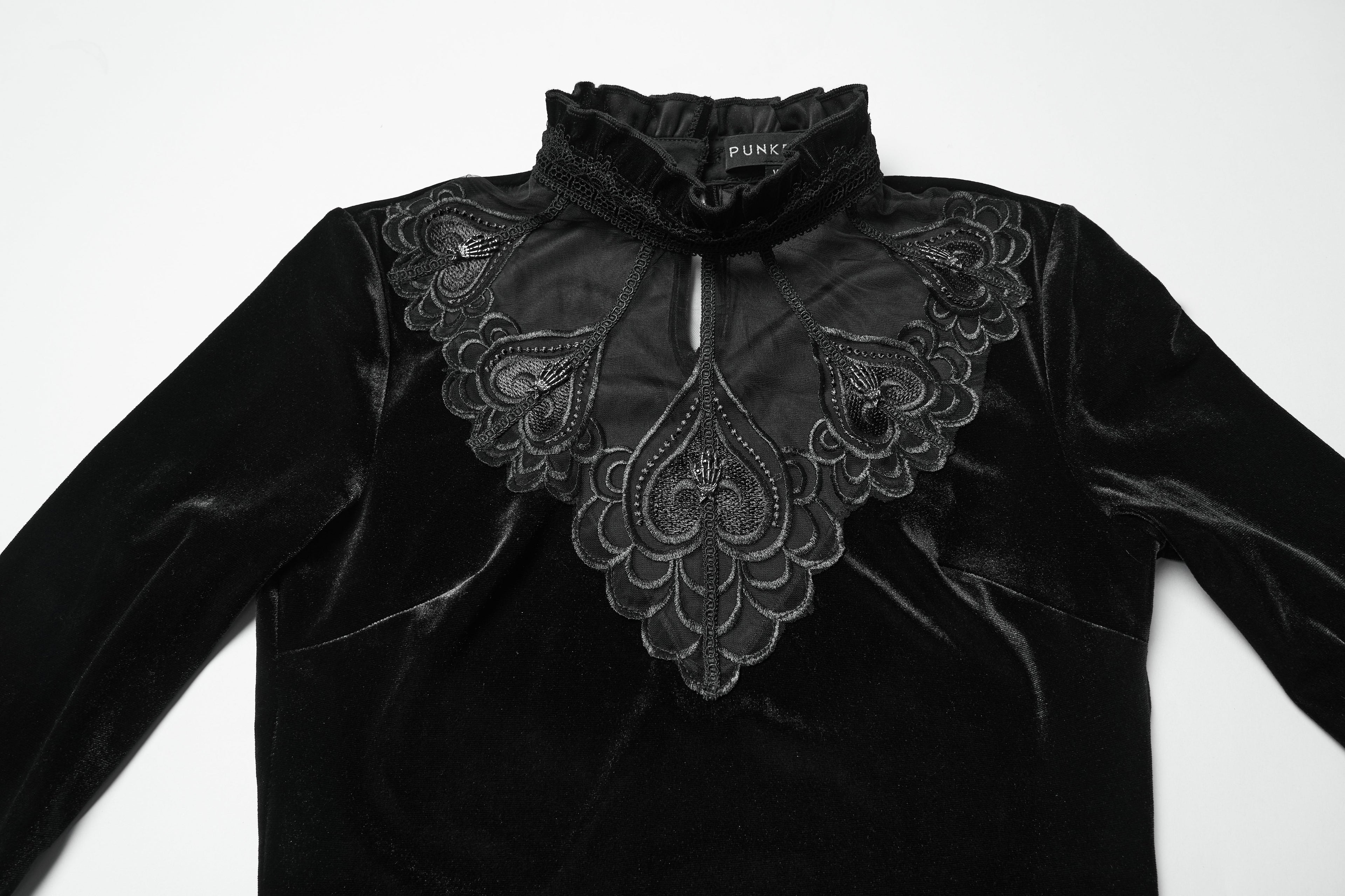 Punk Rave Belladonna Demon’s Hand Velvet T-Shirt