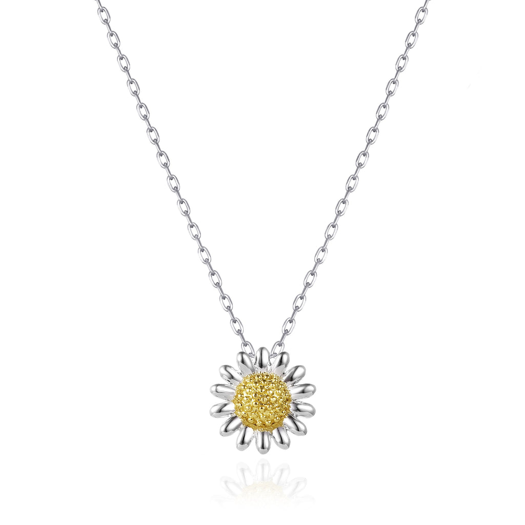 Thank You For Helping Me Grow Daisy Necklace