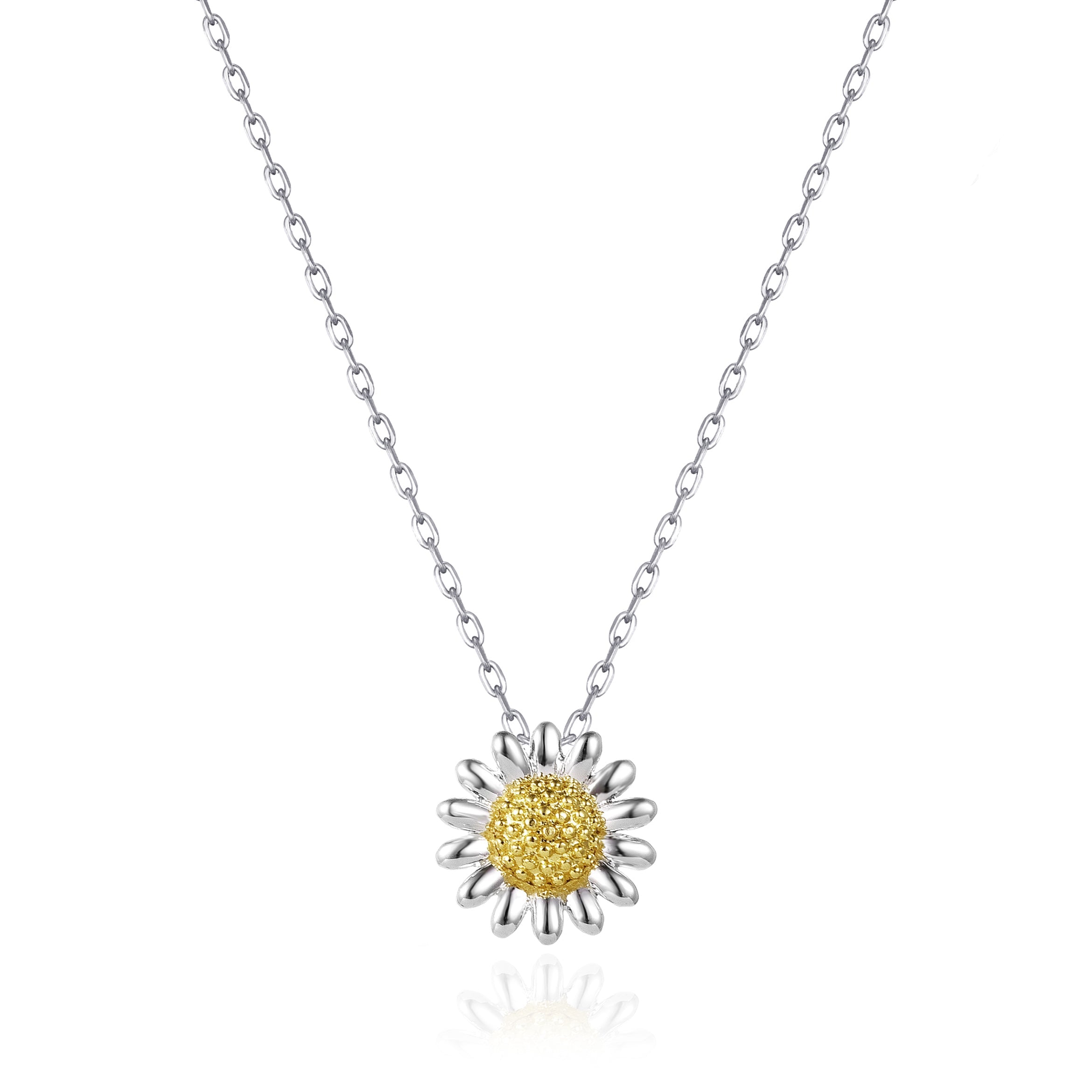 Thank You For Helping Me Grow Daisy Necklace