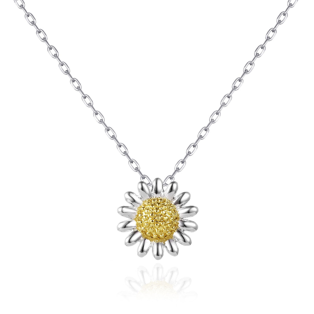 Thank You For Helping Me Grow Daisy Necklace