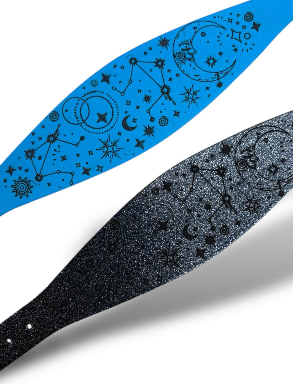 Leather Collar - Constellations