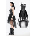 Dark in Love Isolde Buckled Corset Dress