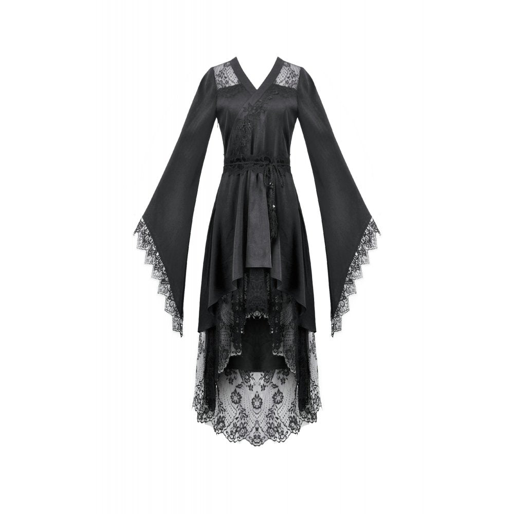 Dark in Love Selene Gothic Kimono Tail Dress