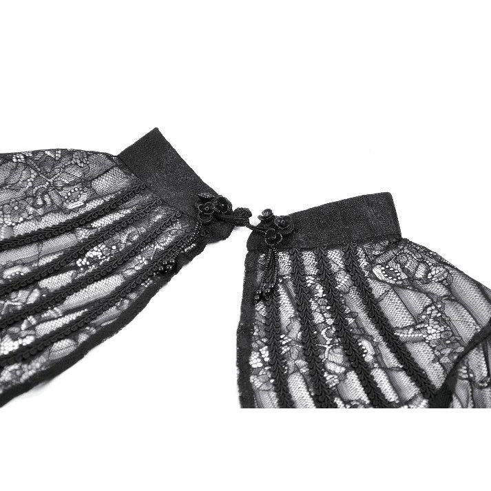 Dark in Love Elara Gothic Versatile Lace Shoulder Cape