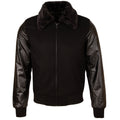 Y3EZ Men’s Fur Bomber Jacket - Target 1