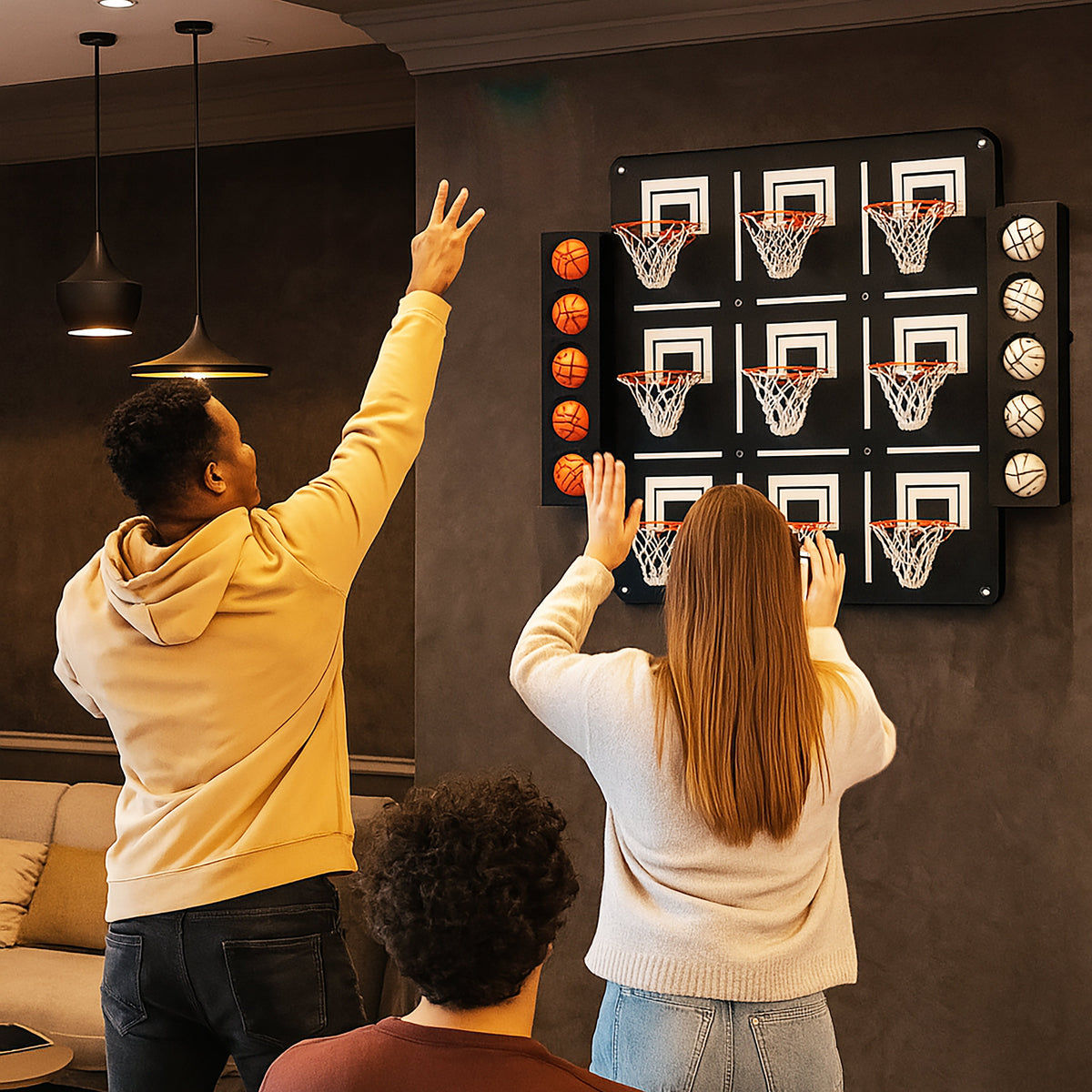 Giant Tic Tac Hoops