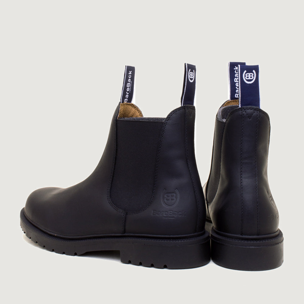 Detroit Steel Toe Cap Work Boots - Black