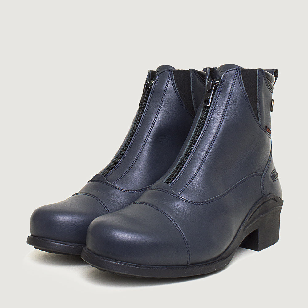 Idaho Storm Waterproof Jodhpur Riding Boots - Navy