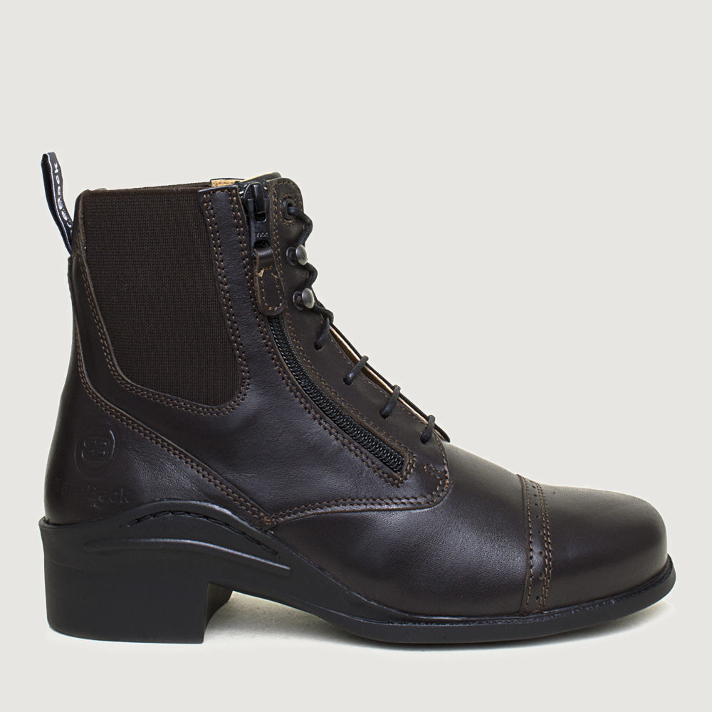 Bramham Zip Jodhpur Boots - Brown