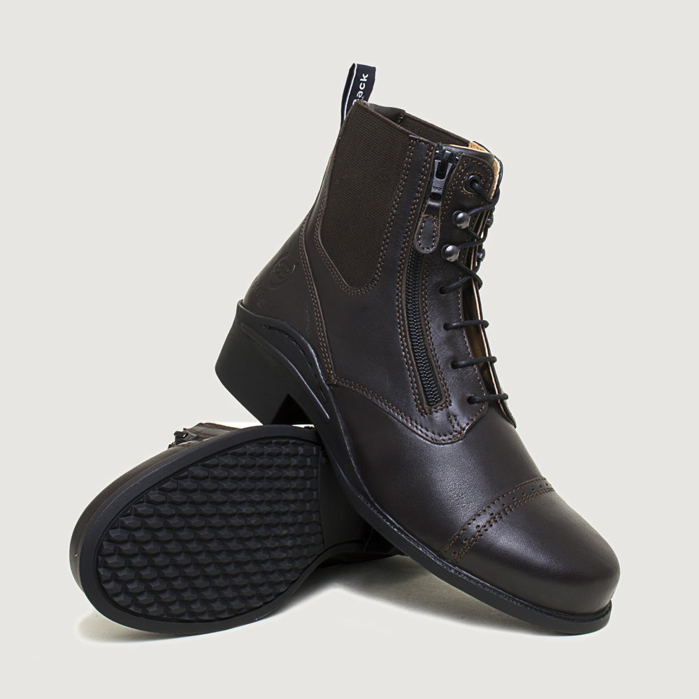Bramham Zip Jodhpur Boots - Brown