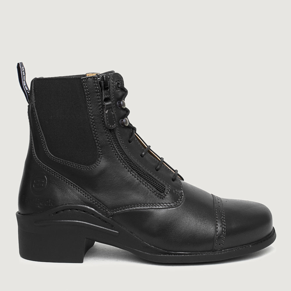 Bramham Zip Jodhpur Boots - Black
