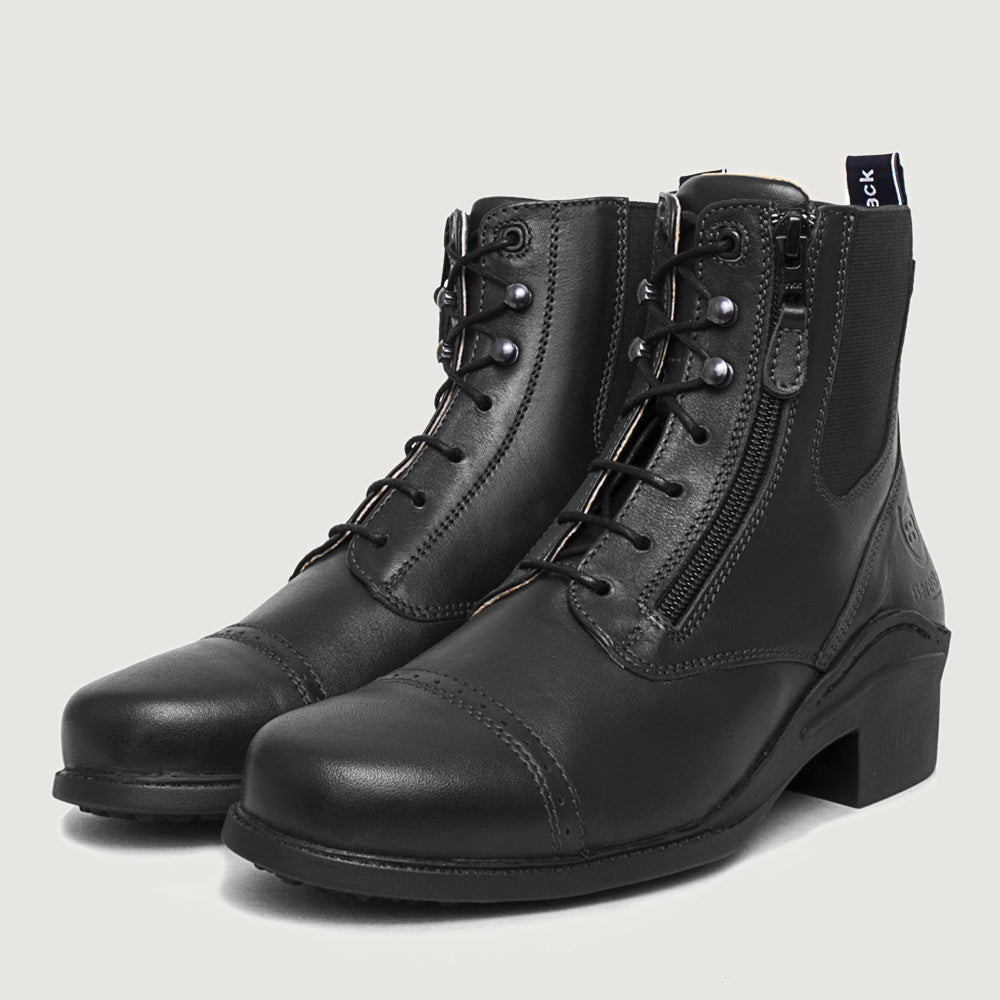 Bramham Zip Jodhpur Boots - Black
