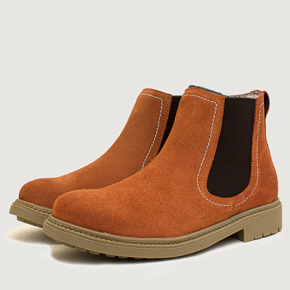 Toddy Short Boot - Burnt Orange