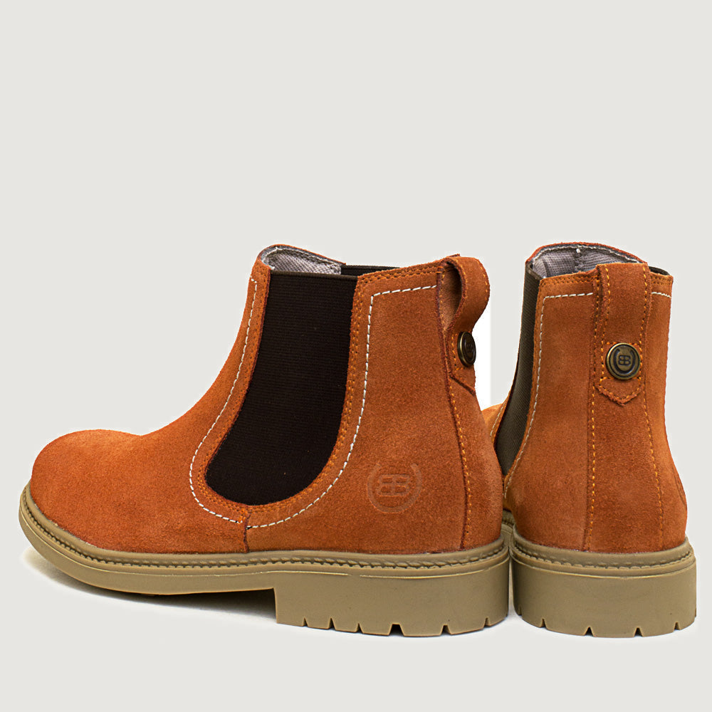 Toddy Short Boot - Burnt Orange