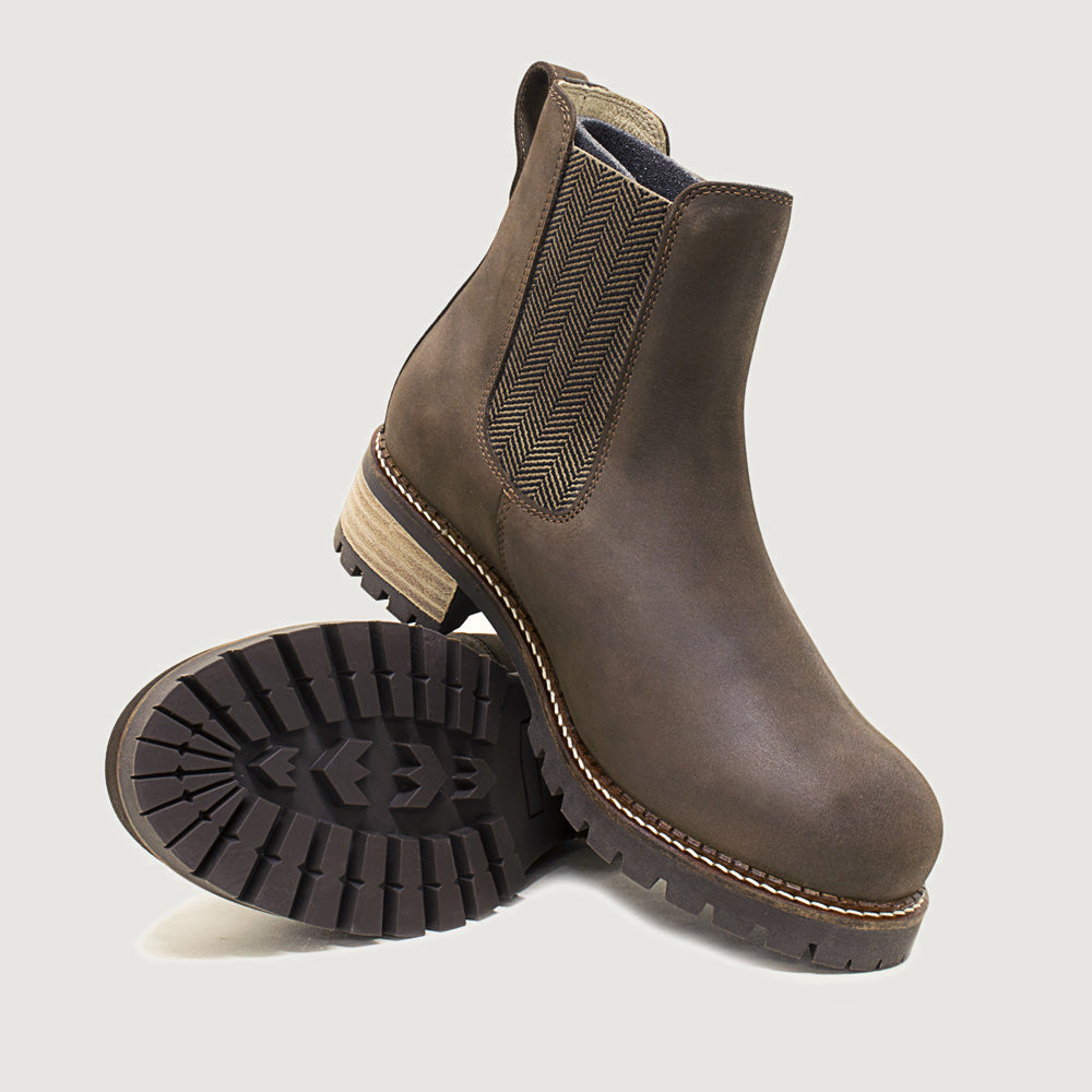 Franklin Chelsea Boots - Brown