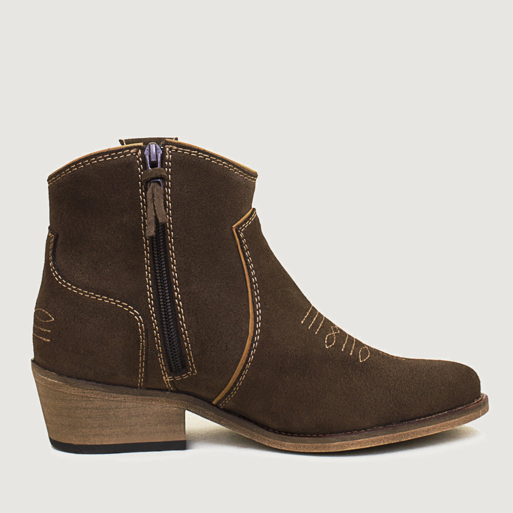 Dixie Cowboy Boots - Brown