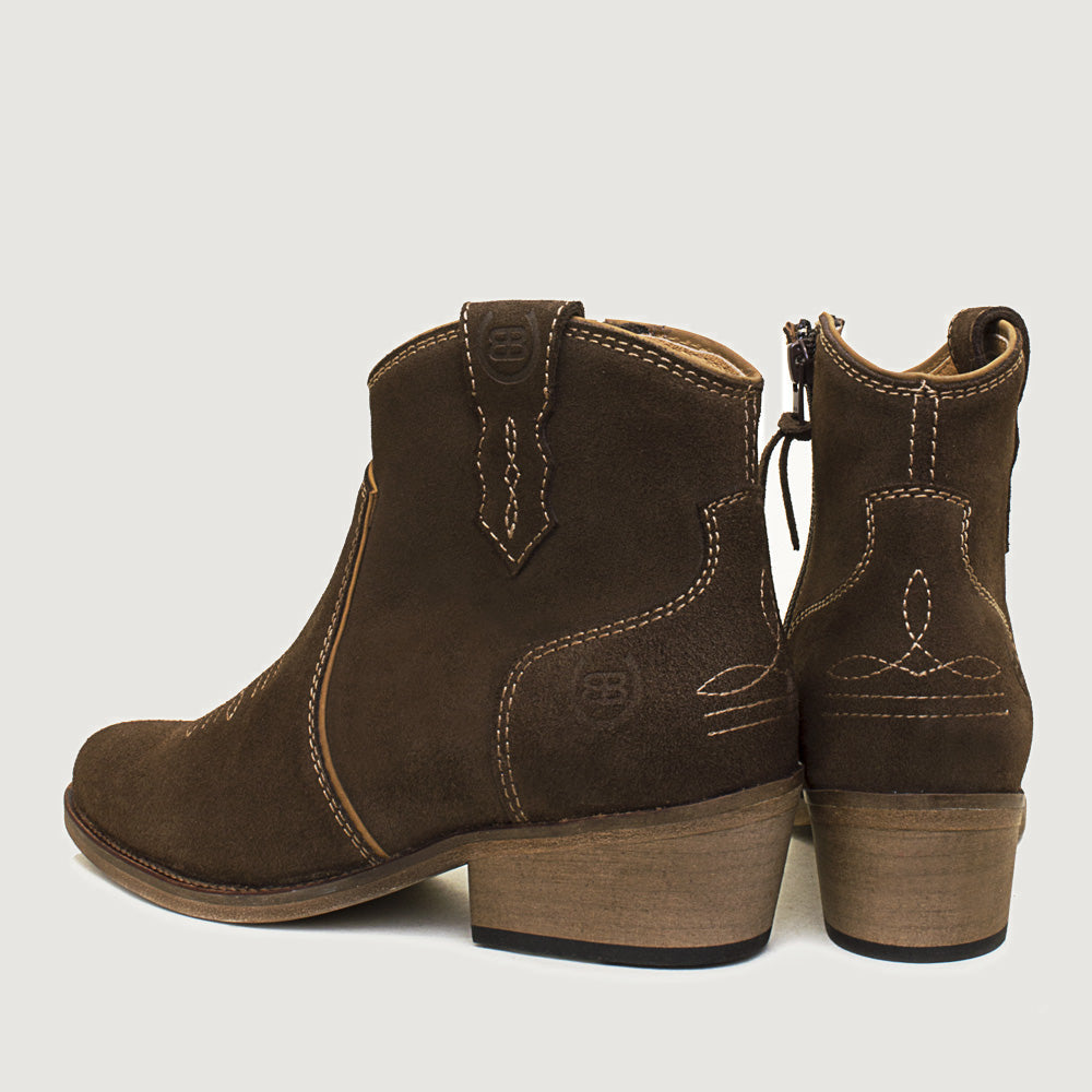 Dixie Cowboy Boots - Brown