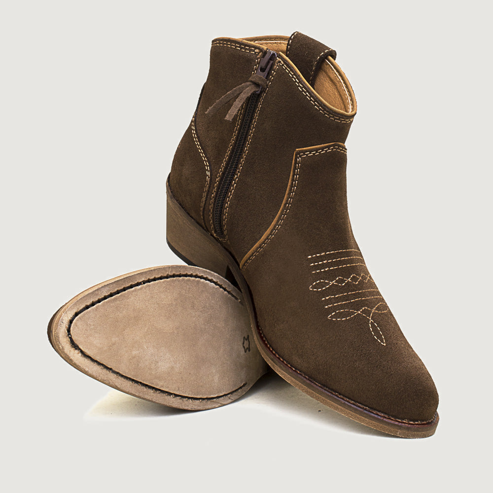 Dixie Cowboy Boots - Brown