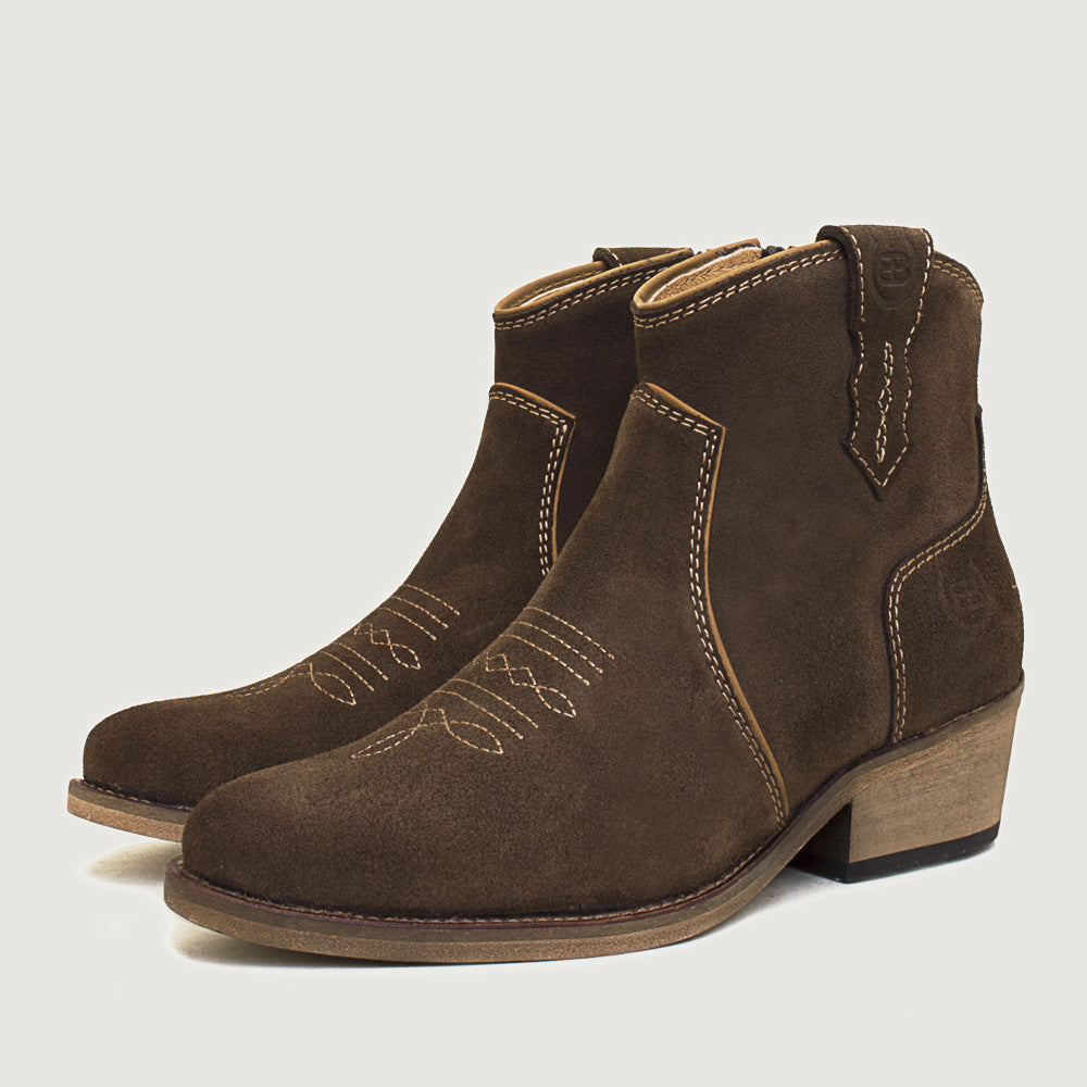 Dixie Cowboy Boots - Brown
