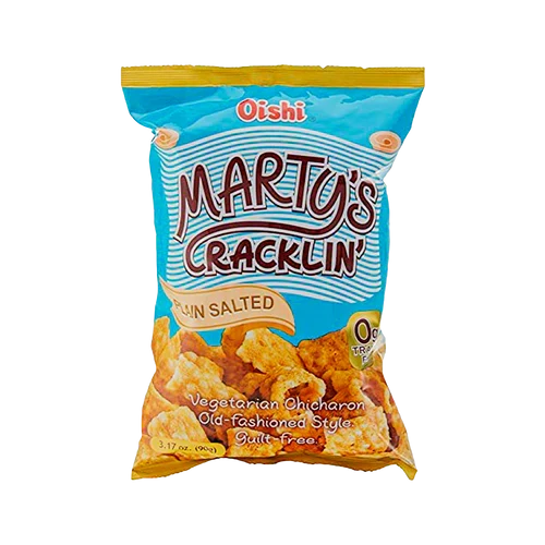 OISHI Marty's Cracklin' Plain Salted Flavour 90g