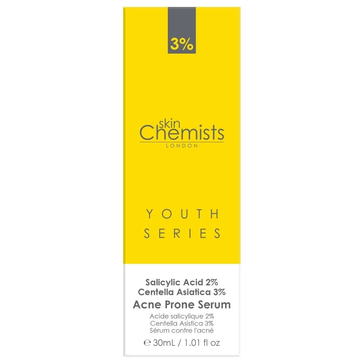 Acne Prone Serum Salicylic Acid 2%, Centella Asistica 3% 30ml
