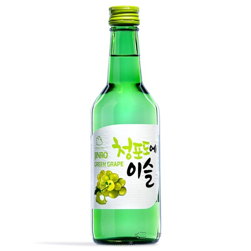 JINRO CHAMISUL Green Grape 360ml 13% Alc