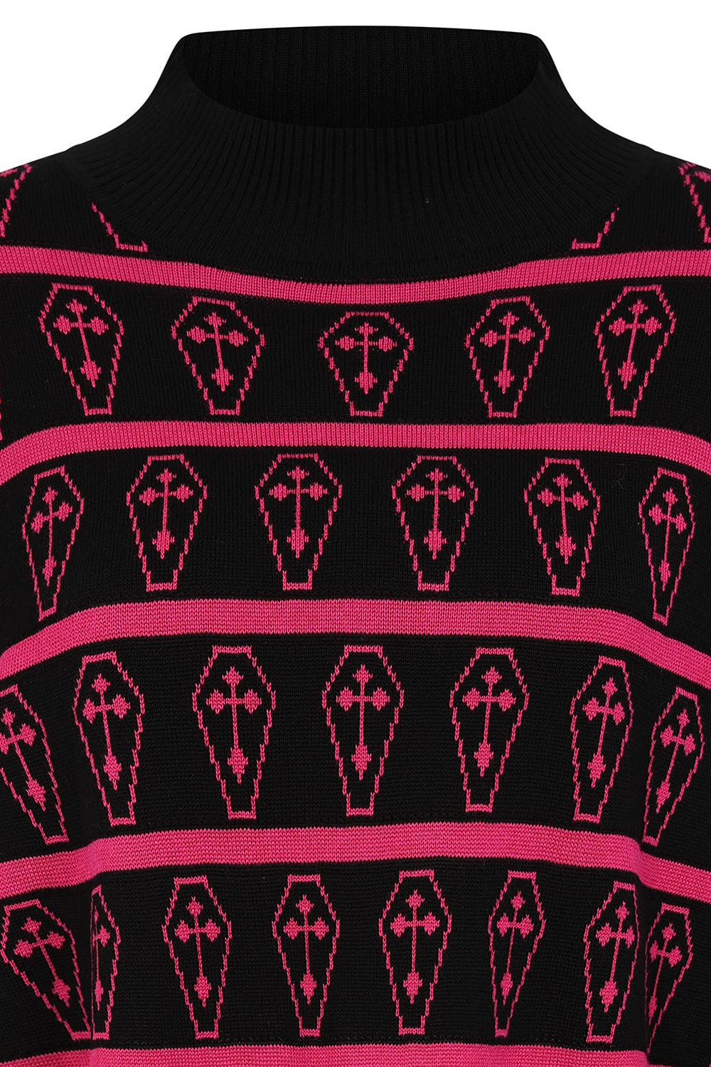 Banned Apparel Coffin Knit Jumper