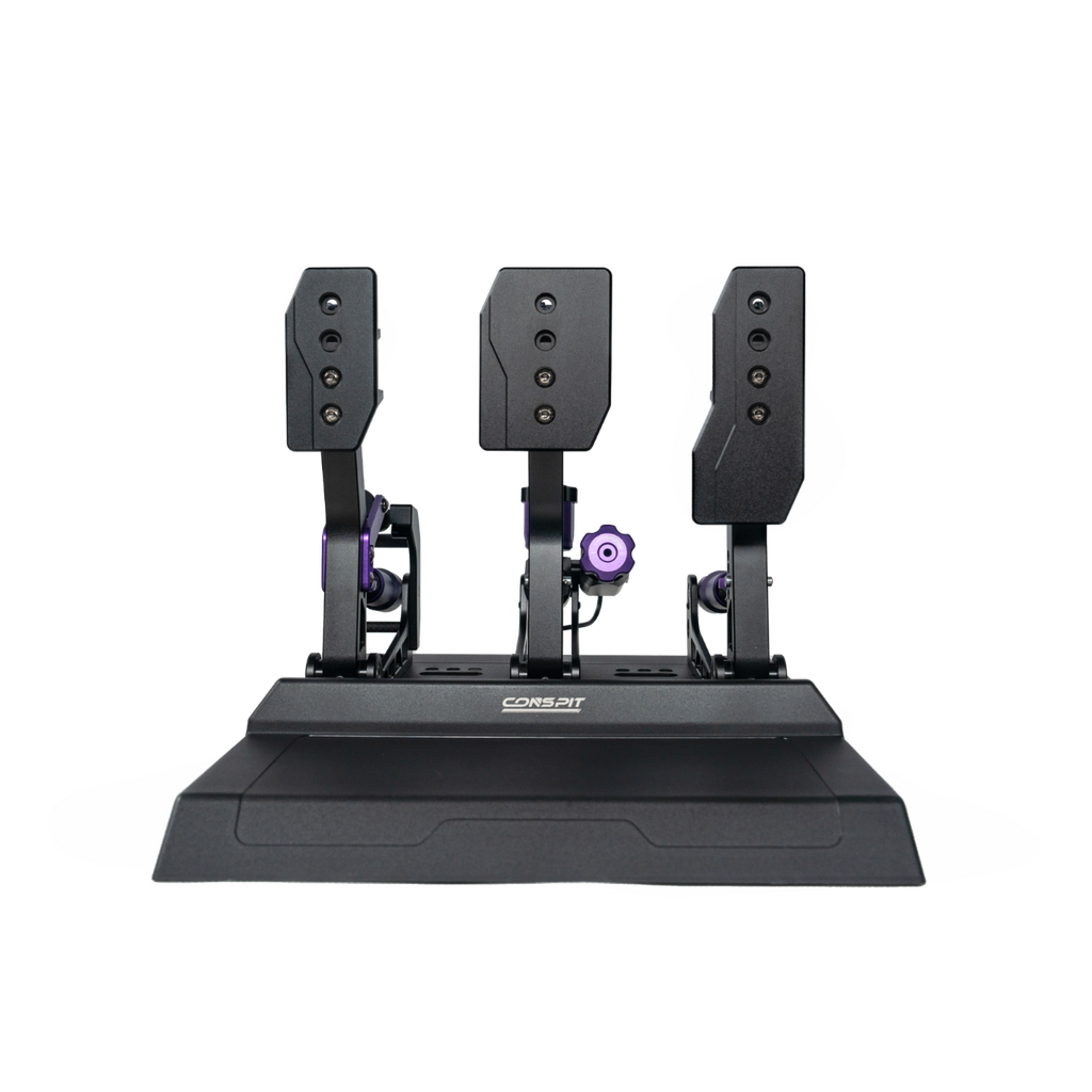 Conspit CPP-Lite 3 Pedal Set – Hydraulic Load Cell Sim Racing Pedals