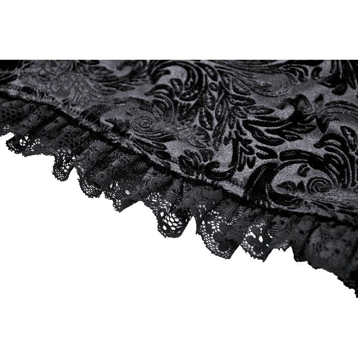 Dark in Love Venus Velvet Embossed Base Shorts