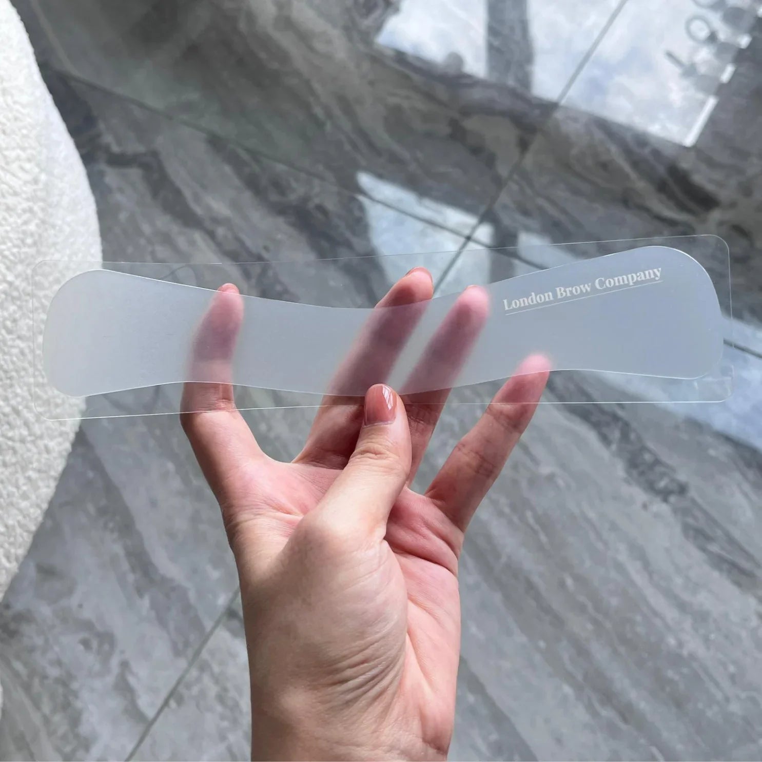 Reusable Ultra-thin Silicone Brow Wrap and Under Eye Pad Set