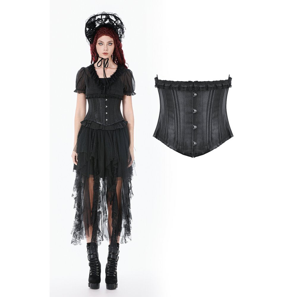 Dark In Love Evelina Metal-Boned Waist Corset