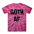 Goth AF Tonal Spider Tie-Dye T-Shirt