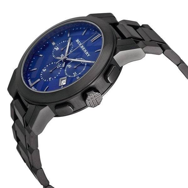 Burberry watch BU9365 Gunmetal Blue Dial
