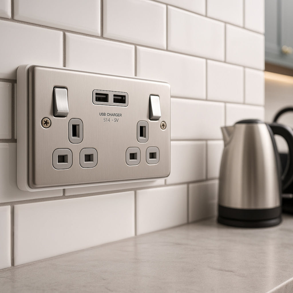 2-Gang Socket Spacer