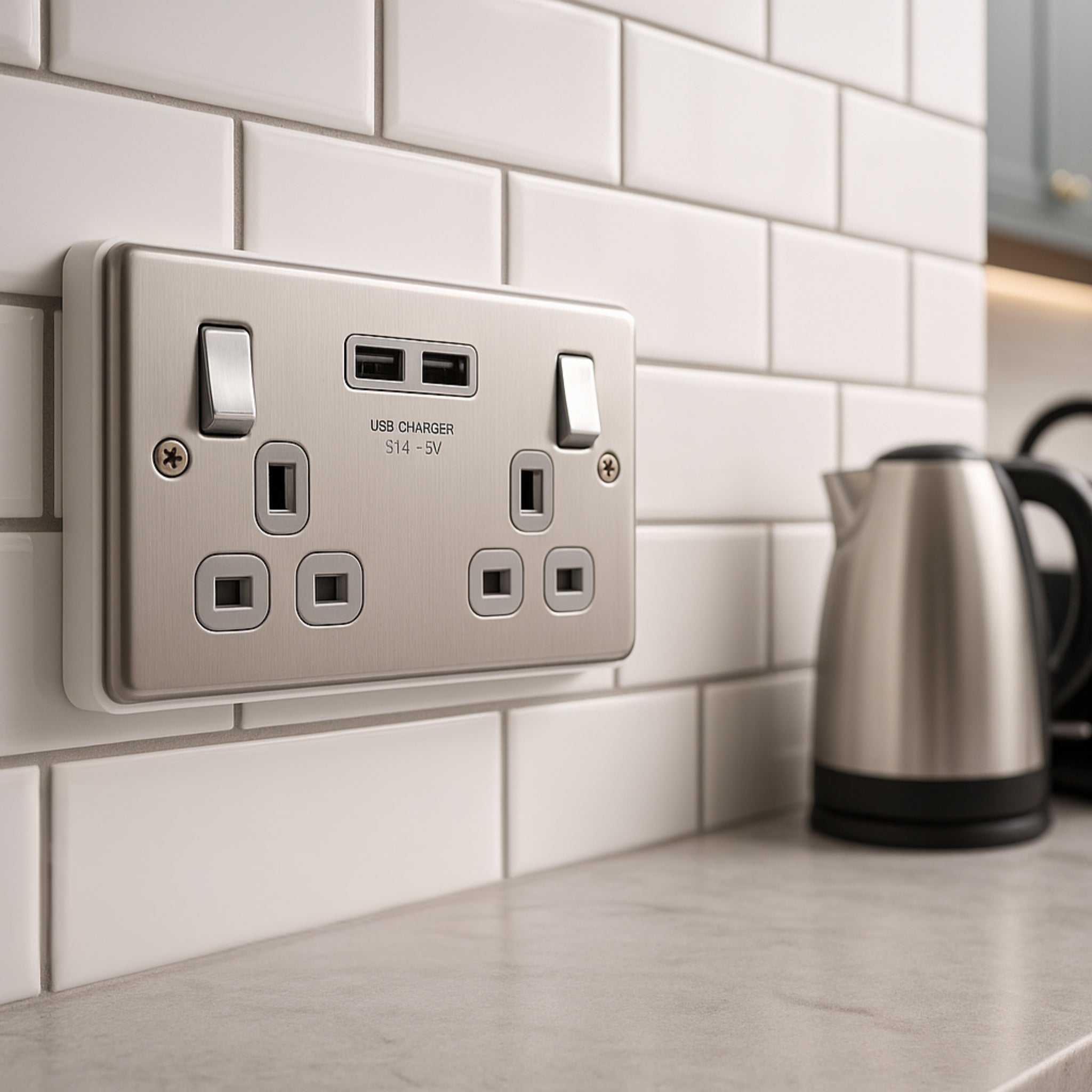 2-Gang Socket Spacer