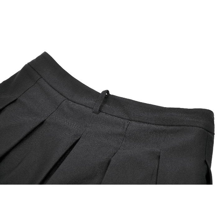 Dark in Love Punk Mesh Layered Skort Shorts