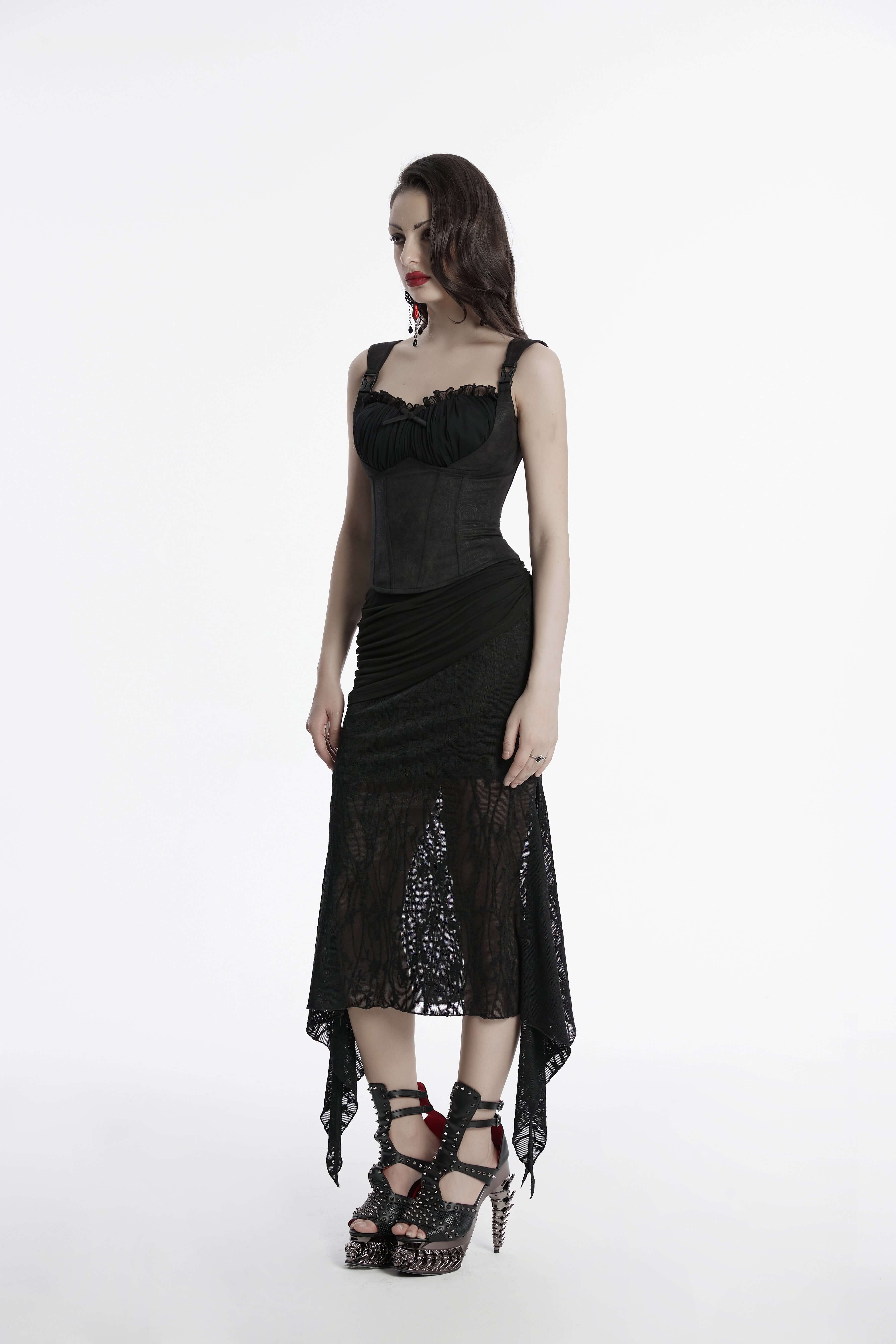 Punk Rave Arti Fishtail Skirt