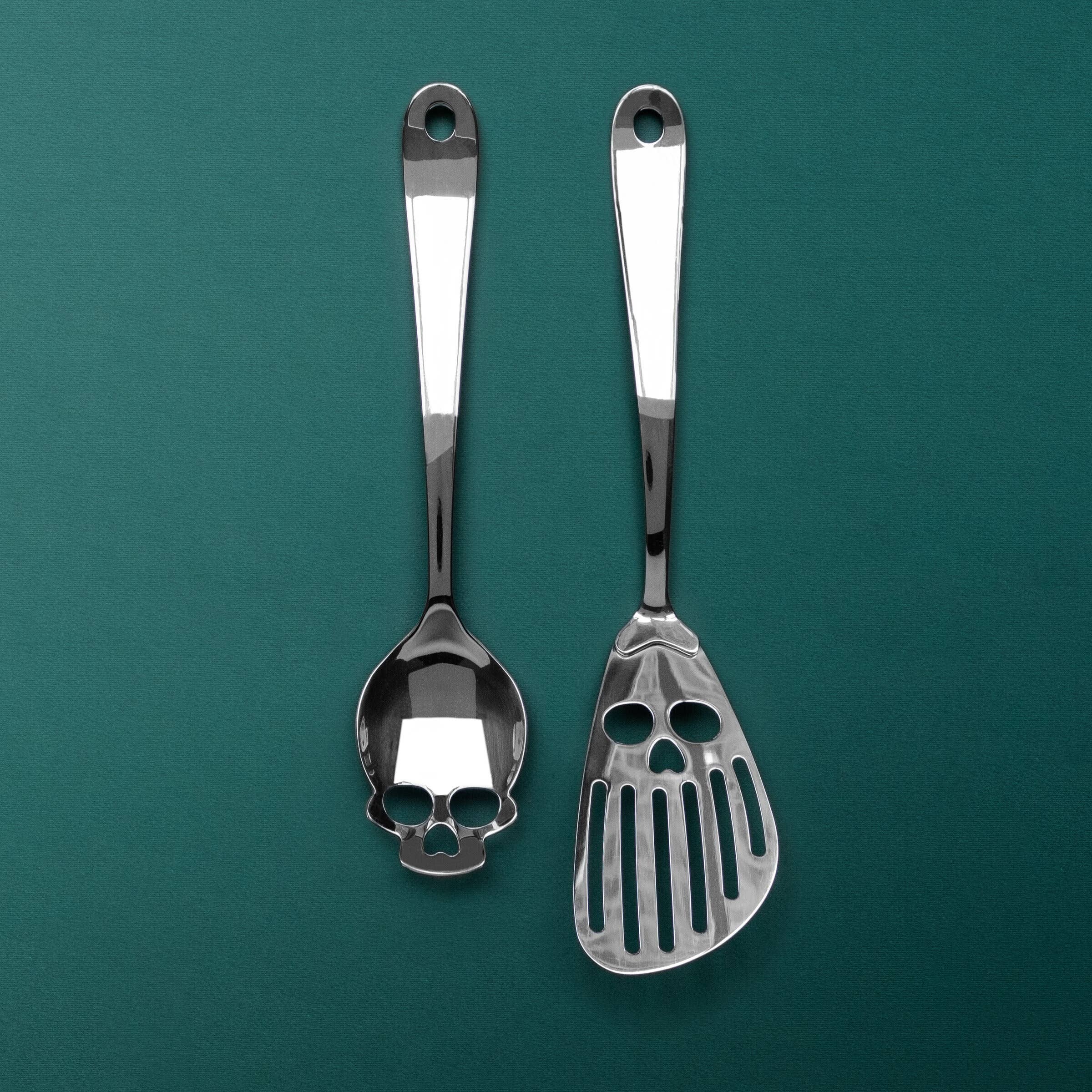 Gothic Gift Skull Kitchen Spatula