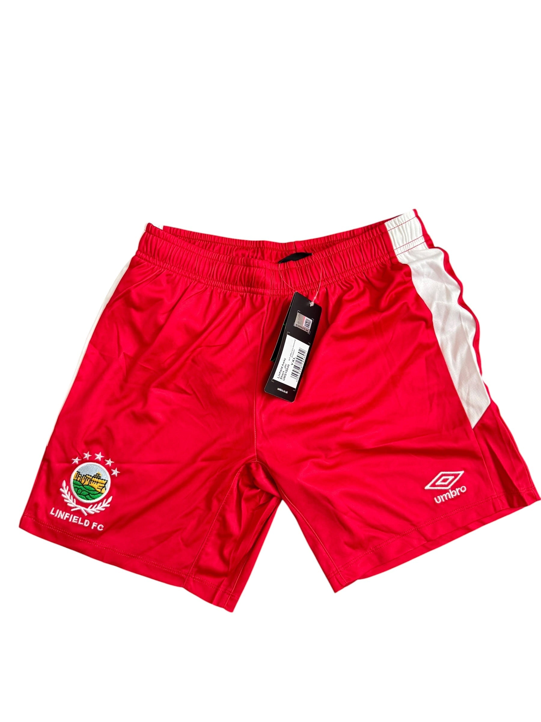Linfield 2018-19 Away Shorts - Size YXL - BNWT
