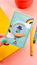 Fancy Duck Society Cute Pin Badge or Magnet- Multiple Options Available