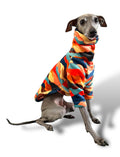 Sherpa Lined Fleece Puppy Jumper - Mountains