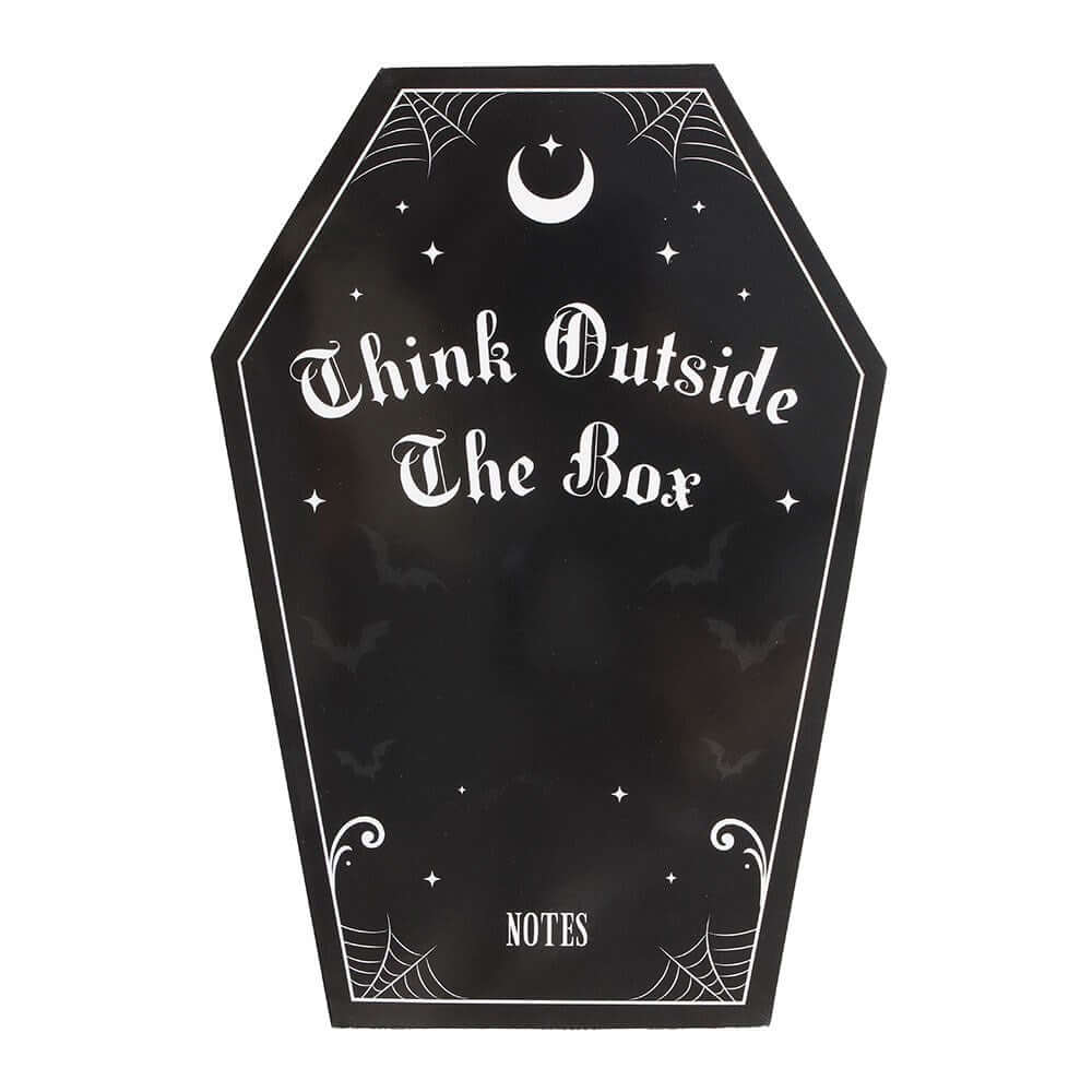 Gothic Gifts Coffin Shaped Notebook