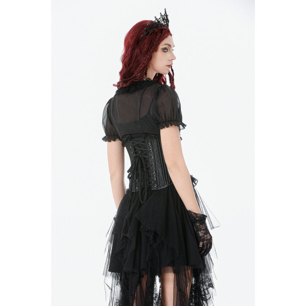 Dark In Love Evelina Metal-Boned Waist Corset